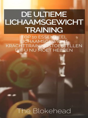 cover image of De ultieme Lichaamsgewicht training